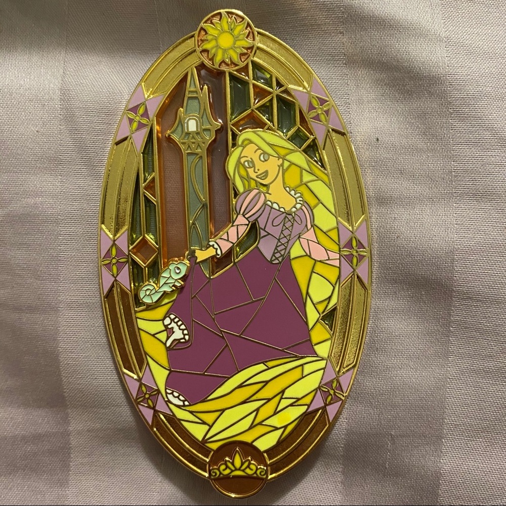 Rapunzel fantasy pin